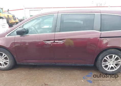 2012 Honda Odyssey Ex from USA, damaged, VIN 5FNRL5H43CB123512